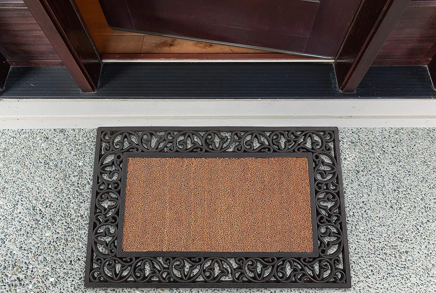 Interchangeable Switchable Frame Tray Mats Insert Rubber Coir