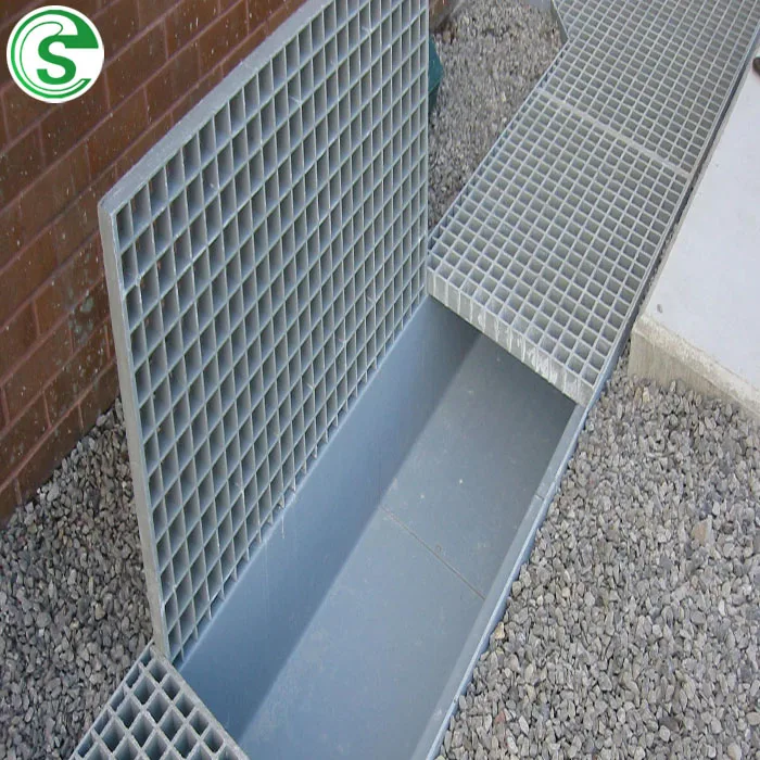 Hot Dip Galvanized Steel Grating Walkway Outdoor Drain Grate Banded Steel Driveway Grid Grating Steel bar Grating