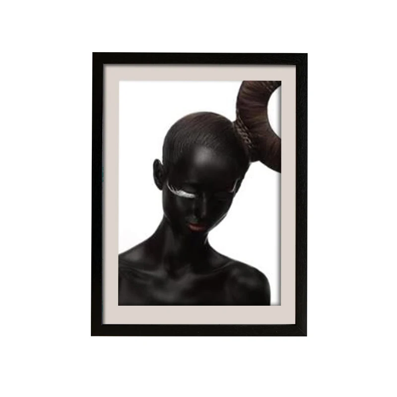 額縁はプリントに適合4つの黒い木のポスターフレームの11x14インチ