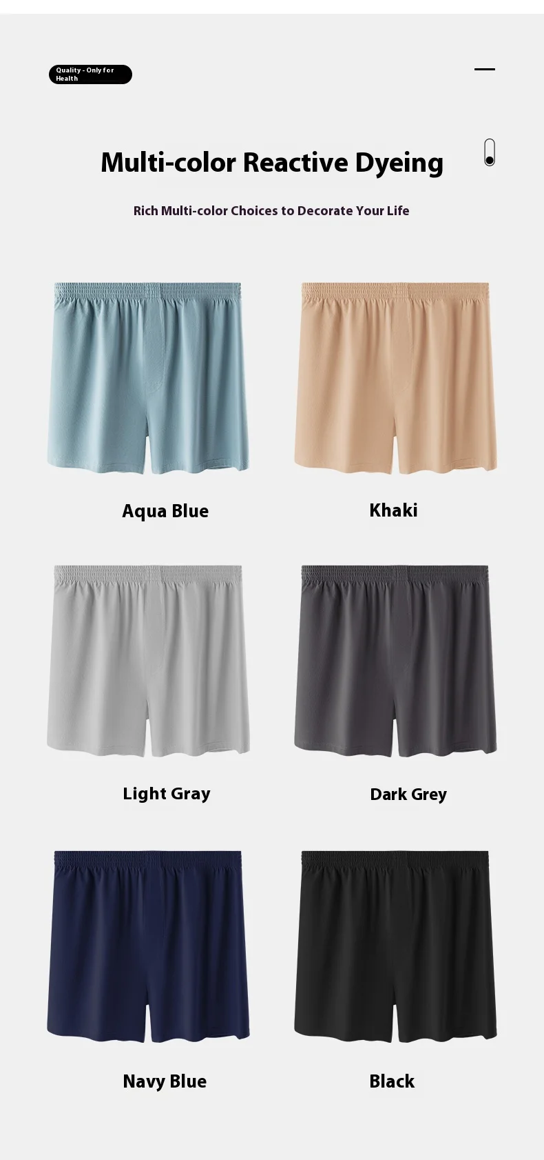 Wholesale New Arrival Men's Underwear  Comfortable Breathable Cotton Long Leg Panties Men's Boxer Shorts Custom OEM Supplier