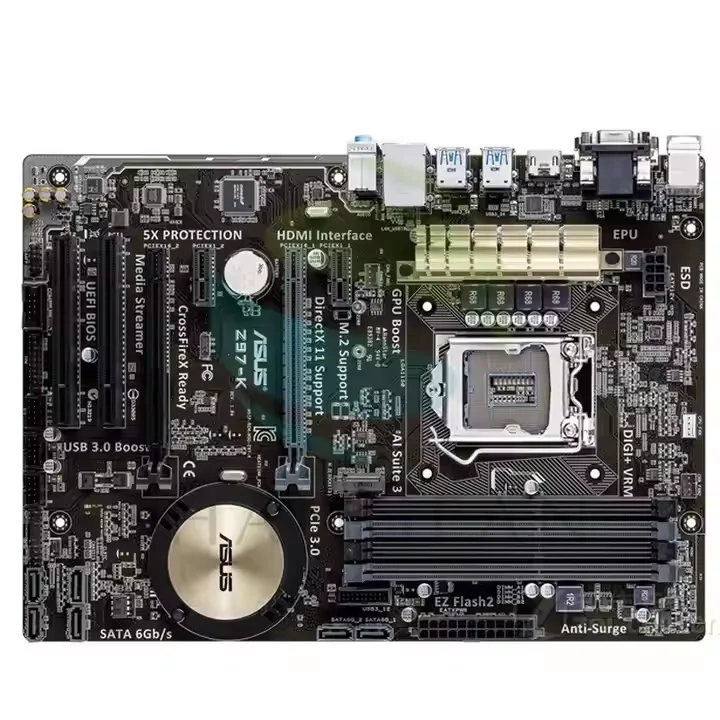 PCパーツ ASUS - asus z97-k Amazon | ASUS Z97-KデスクトップZ97マザーボードLGA 1150 DDR3