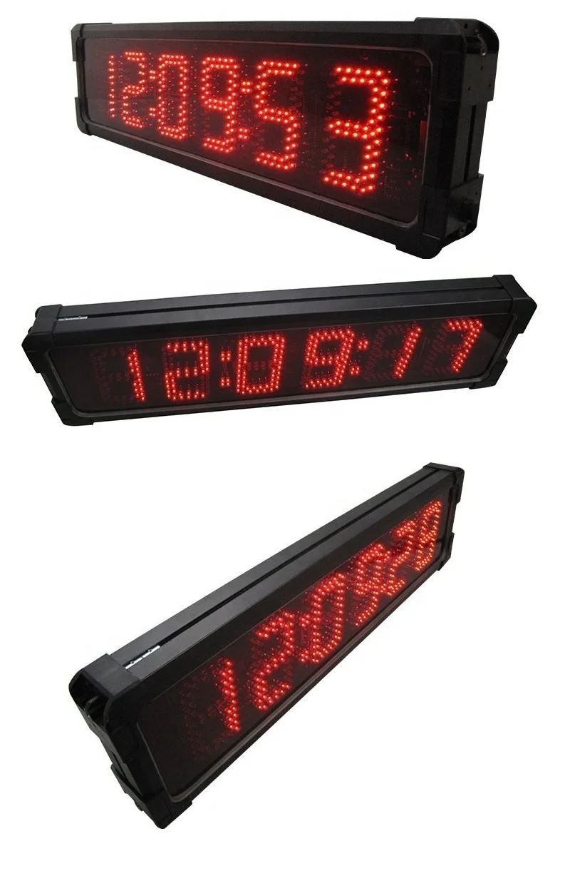 Large LED 12 Inch Digital Countdown Timer Waterproof Electronic ...