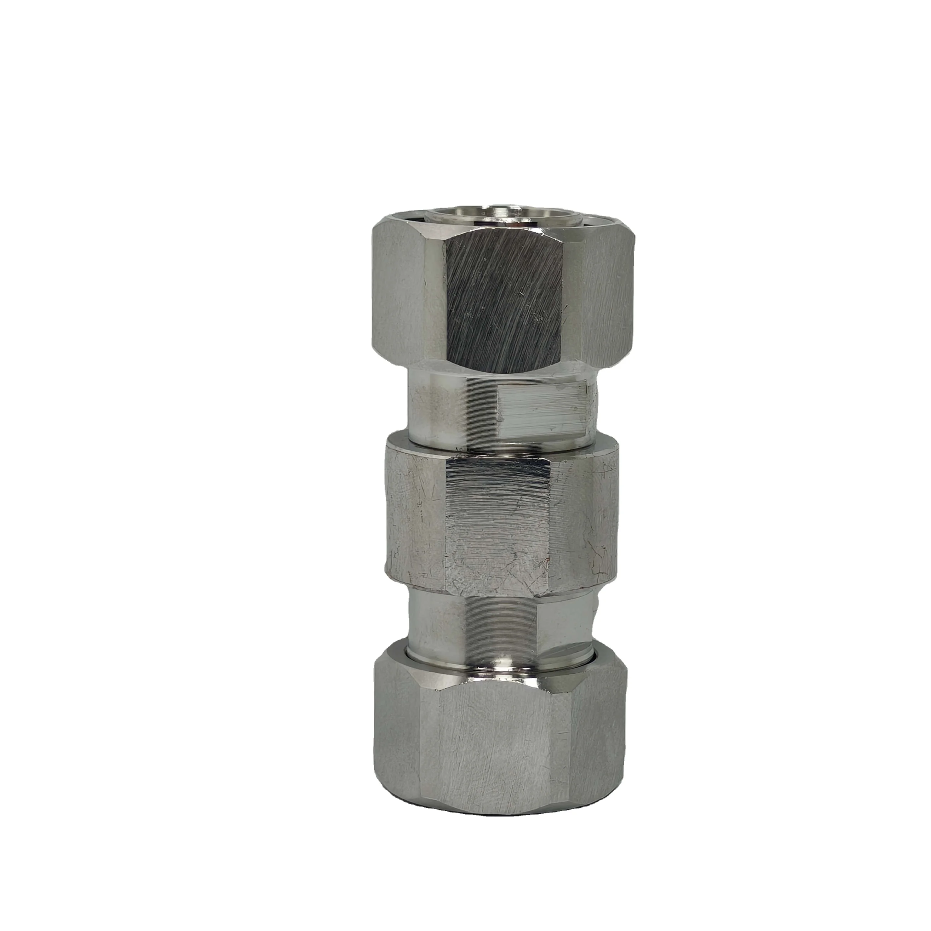 RF Adapter 4.3-10 Male to 4.3-10 Male Connector