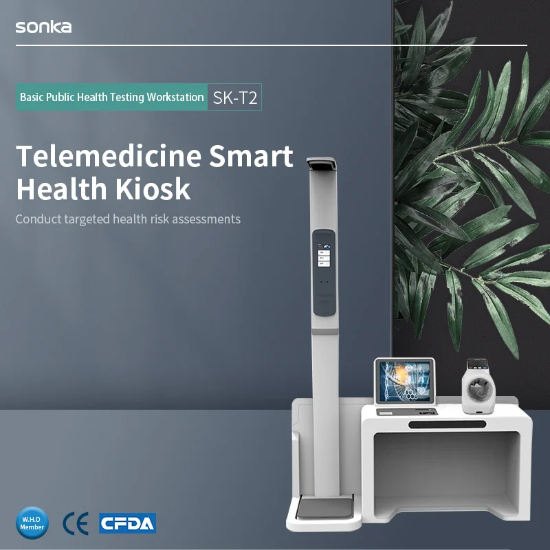 SONKA Manufacturer Telemedicine Healthcare Screening Devices Hospital Clinical Microtouch Telemedicine Kiosk details