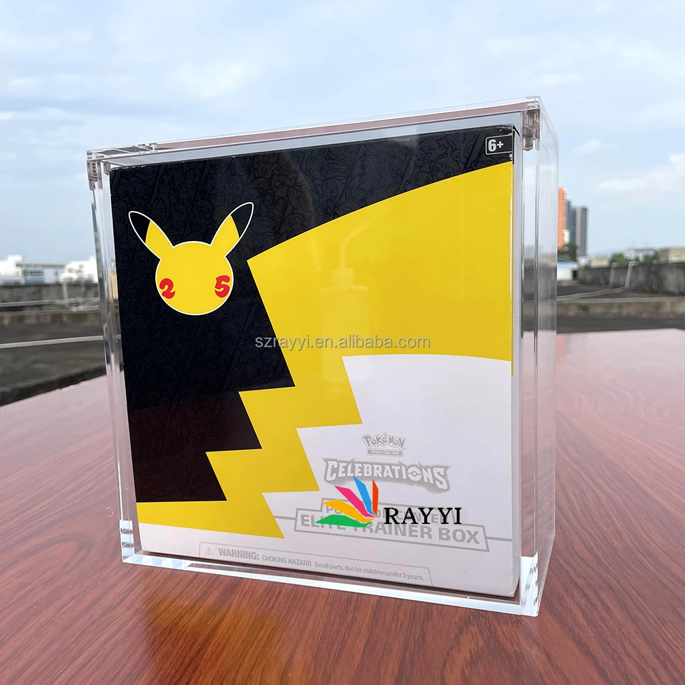 Gi Joe 25th Anniversary Vehicles Clear Acrylic Display Case For Pokemon  25th Anniversary Golden Box (Japanese Edition) - Collector's Showcase