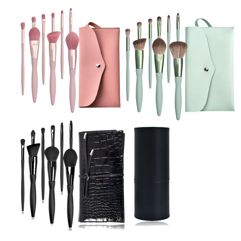 
 Шэньчжэнь поставщик 2021 Новинка 9 шт. кистей Алмазный Пользовательский логотип набор кистей для макияжа с чехлом частная этикетка  