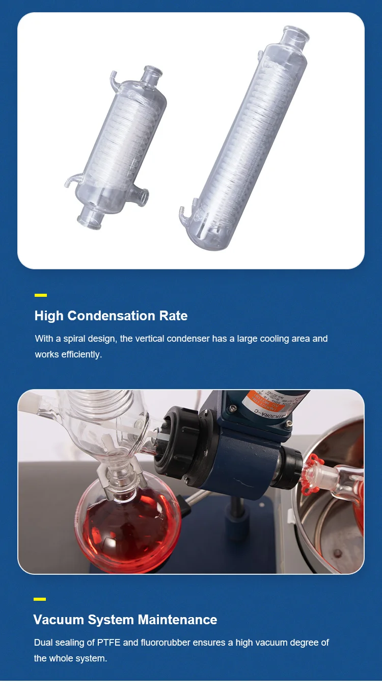Rotary Evaporator, 5L, 220V, Electric - detail 20