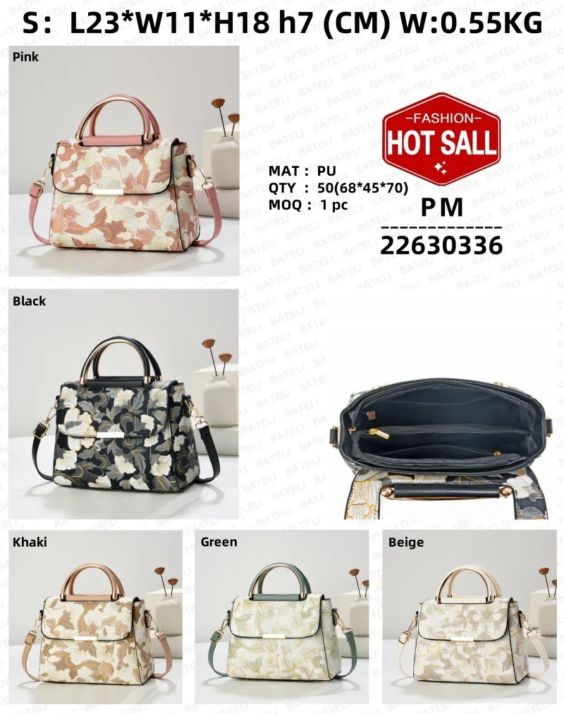 2025 Women  Handbags Leisure Ladies Sac Main Femme  Casual  PU Leather  Lady Bag Handbag aperçu 3