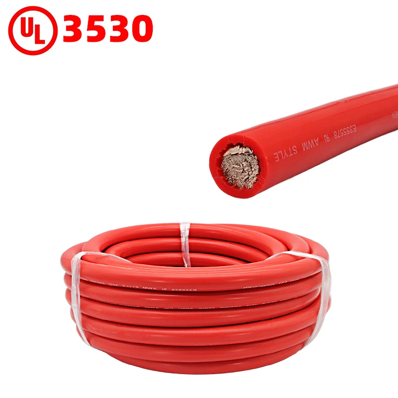 Electrical Wires With Free Sample Custom UL 35302 4 6 7 8 10 Awg Electrical Wire  Electronics Wire Flexible Cable