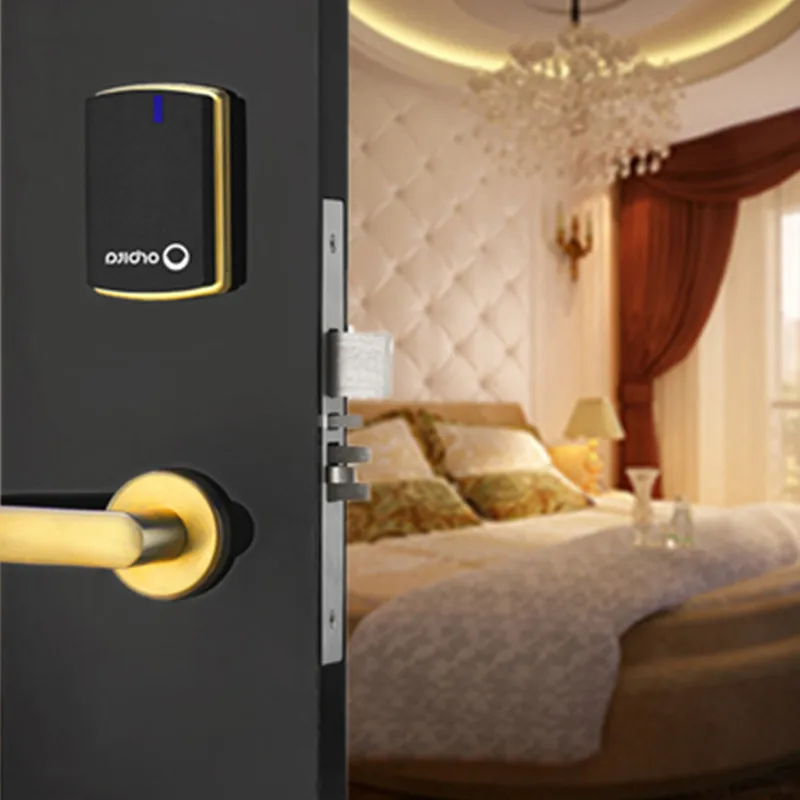 ORBITA Electronic Battery Powered Swipe Card Reader Hotel Card Lock with Encoder Machine