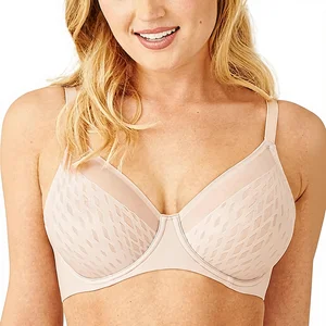 For Women's Elevated Allure Everyday Seamless Unlined Underwire Full Coverage Bra