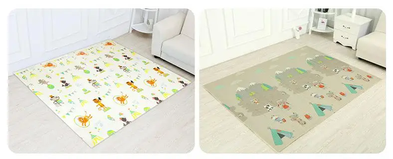 Baby xpe crawling baby foldable play mat Eco-friendly raw material folding play mat xpe factory