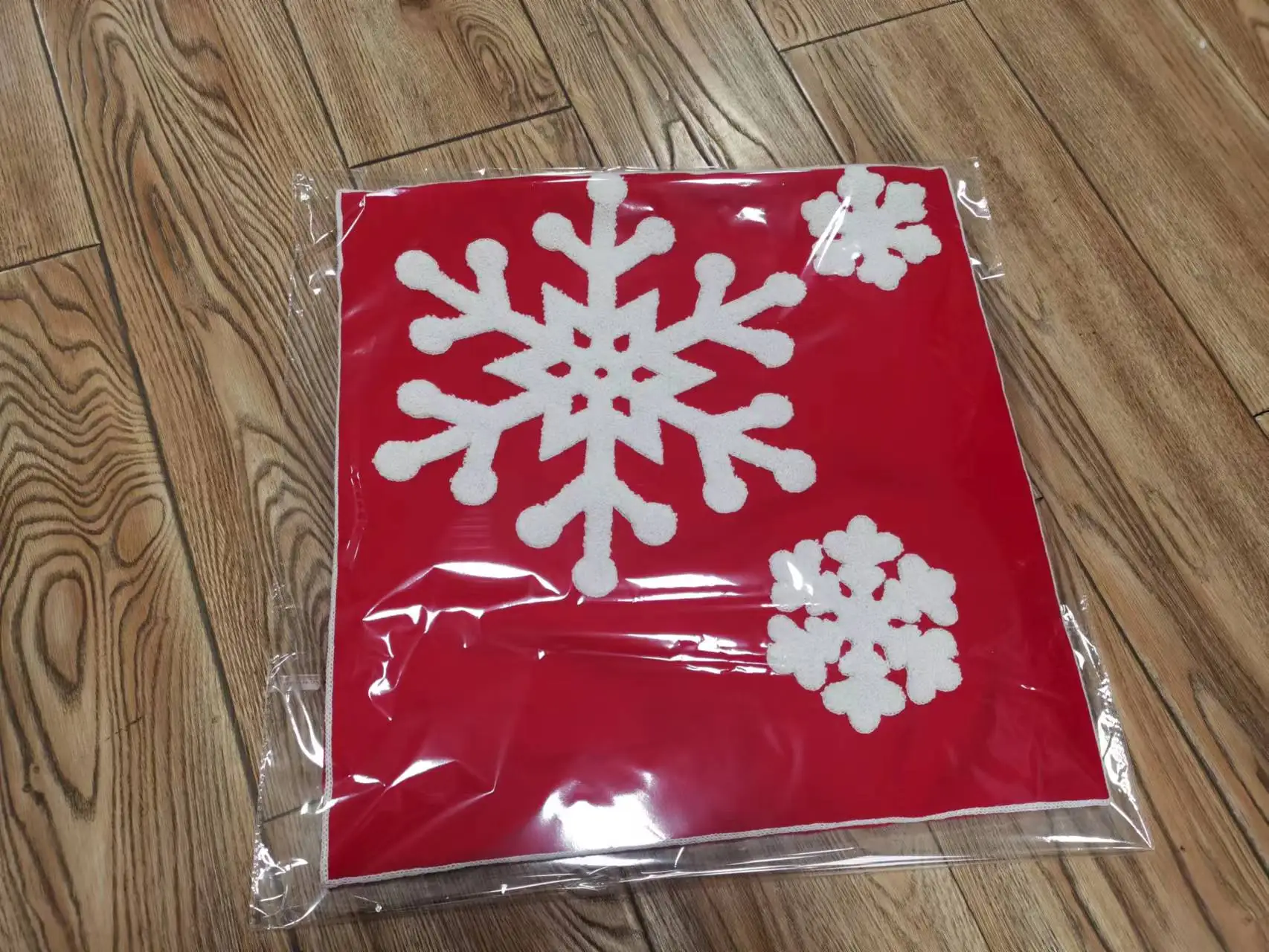 56 Colors In Bulk Living Room Snowflake Embroidered Christmas Cushion