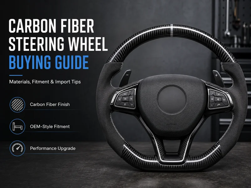 Carbon Fiber Steering Wheel Guide for Importers | KEHO
