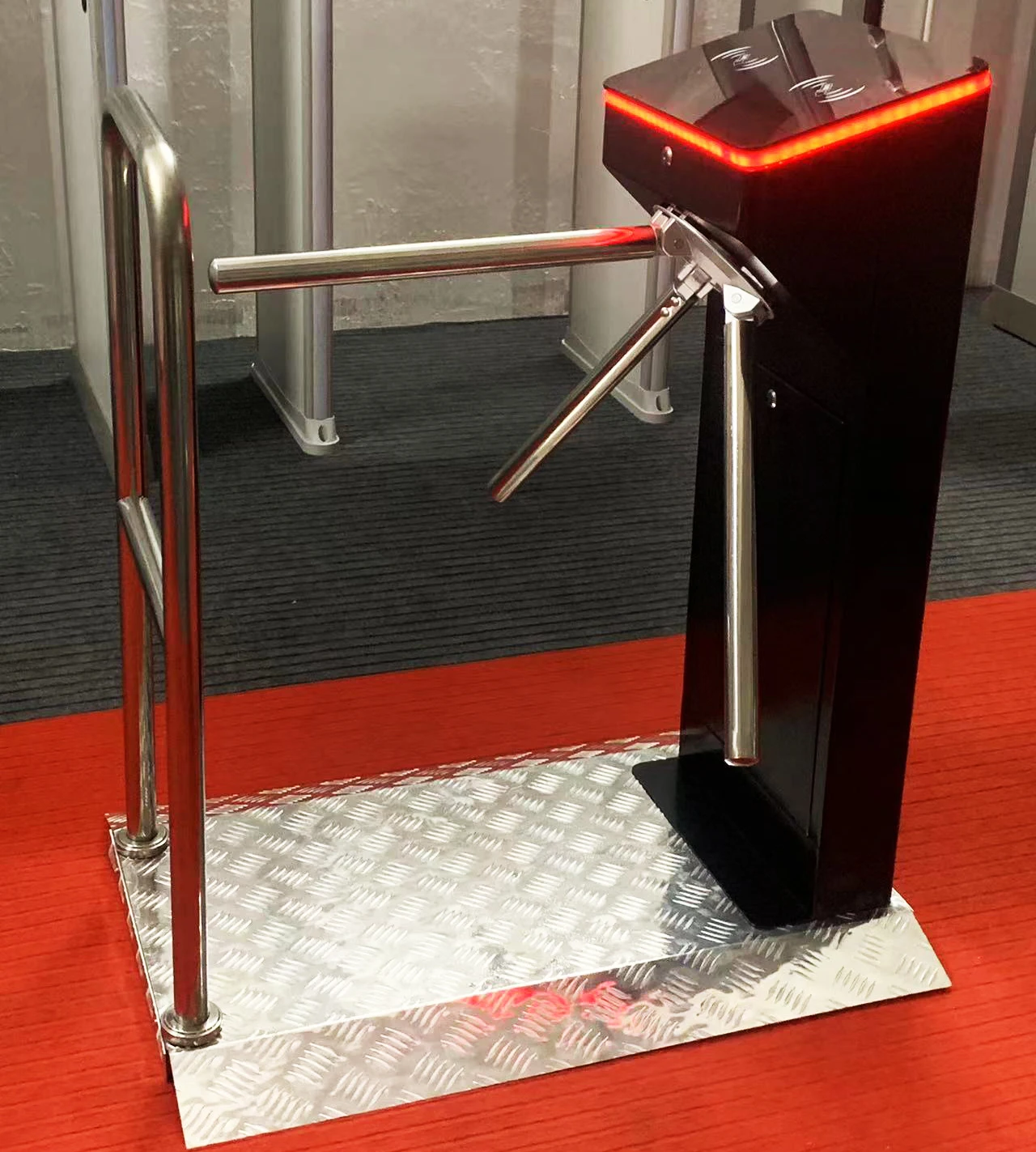 Super Strong Automated Ticketing Turnstiles Access Control Tripod Turnstile Gate with Stand Waist Height Tripod Turnstiles