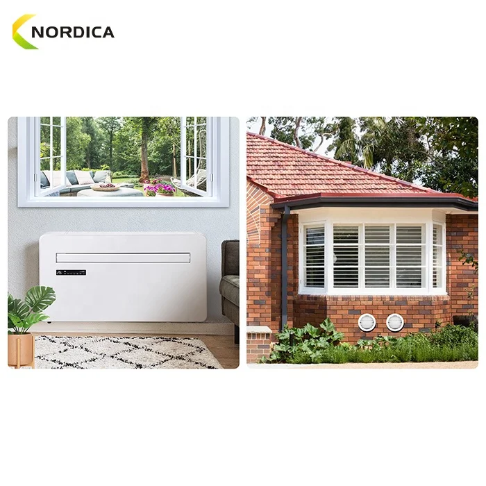 Without External Unit Monoblock All in One Wall Mounted air Conditioner With Remote and Wifi Control Monoblock air Conditioner