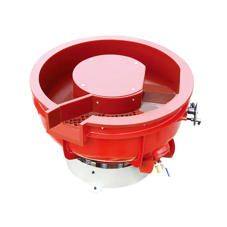 High Efficiency Vibratory Deburring Machine U Shape Bowl with Separating Unit Deburring Vibratory Machine