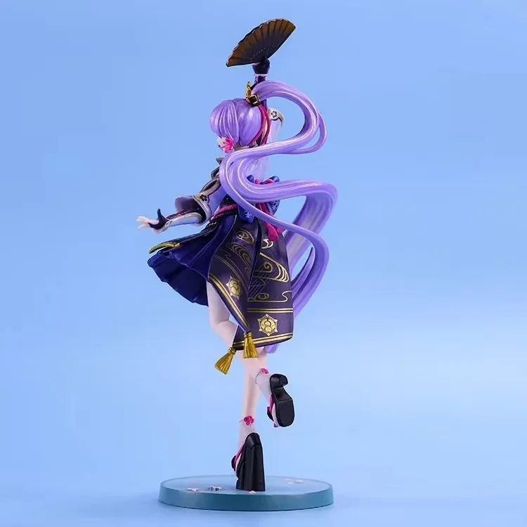 28cm Anime Figure Genshin Impact Figure Kamisato Ayaka Princess Egret
