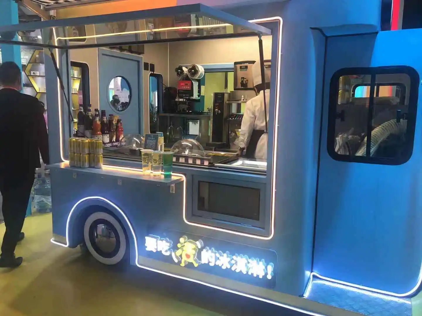 110V Miles Tabletop Ice Cream Machine Desk Top Ice Cream Machine NSF CE Certificate Counter Top Gelato Freezer Display - Image 5