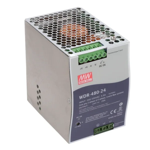 MEAN WELL WDR-480-24 3