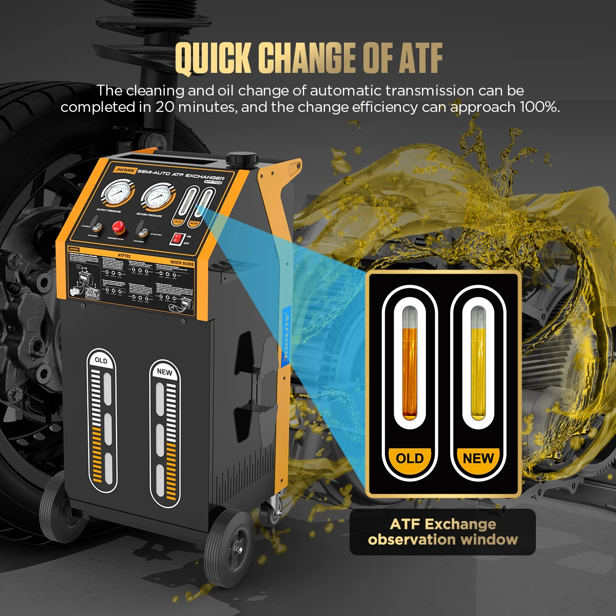 Automatic Transmission Fluid Maquina Cambio Atf Automotriz Smart ...