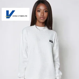 Women's Cross-Border Autumn/Winter European American Style Letter Pullover Trendy Brand Hoodie Ribbed Neck Sweatshirt