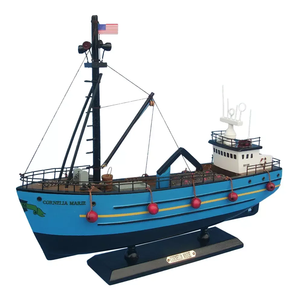 Northwestern Wizard Steve Irwin Wooden Crab Fishing Boat Model