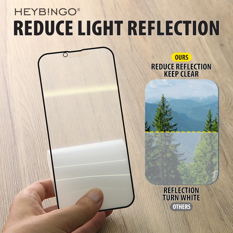 Factory Sales 3d Antifall Unbreakable Silicone Edge Privacy Screen