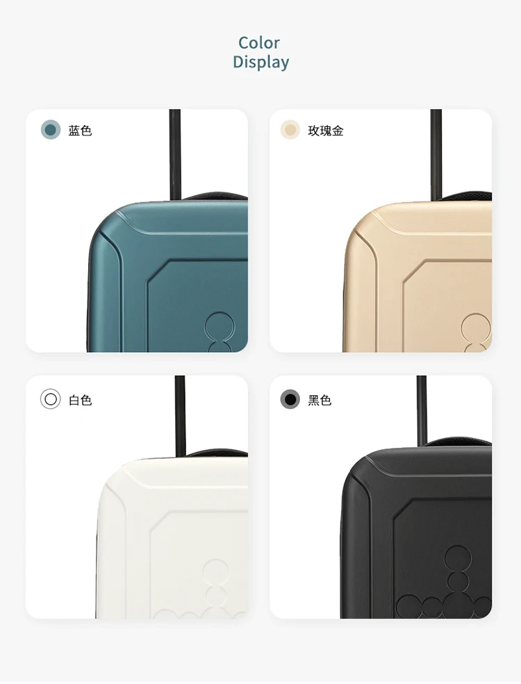 2023 New Design Hard Shell Foldable Durable Lightweight with 4 Spinner ...