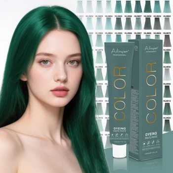 2025 Best Selling the Trend No Stimulation Does Not Contain Ammonia Lasting Anti-fade Hair Coloring Cream  for Women