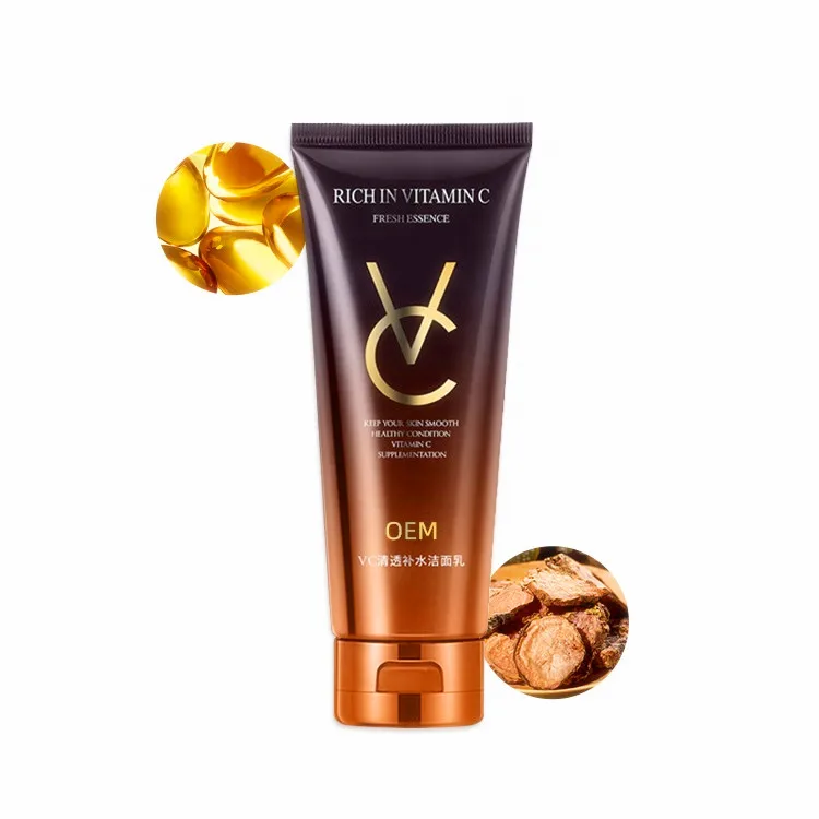 private label vitamin c moisturizing soothing facial cleanser
