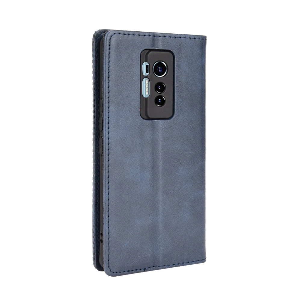 For Tecno Phantom X Magnetic Buckle Retro Pattern Horizontal Flip Leather Case With Holder & Card Slot & Wallet