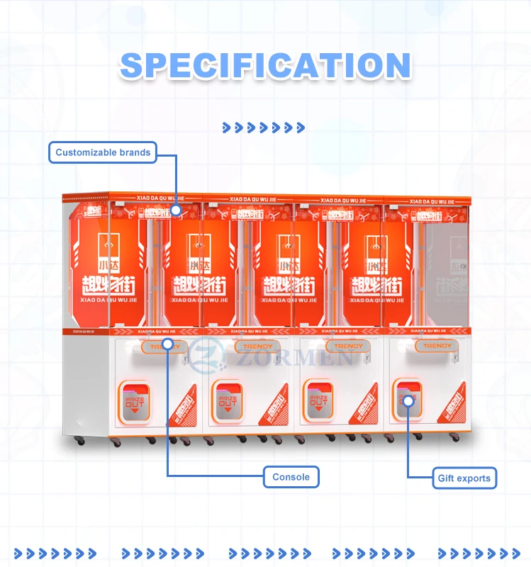 Factory Wholesale Coin Operated Games for Kids Arcade Machine Toy Mini Doll Claw Machine Parks Mall Amusement Machine