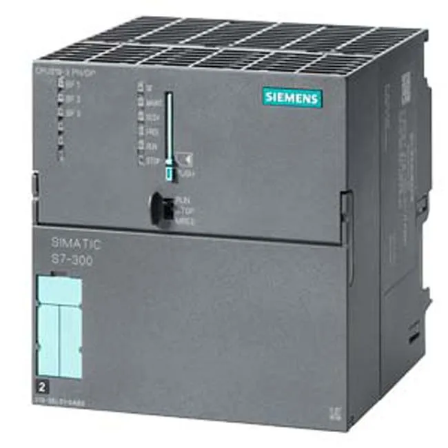 6ES7318-3EL01-0AB0 SIMATIC S7-300 CPU 319-3 PN/DP Keskusyksikkö 2. liitäntä DP 3. liitäntä Ethernet PROFINET