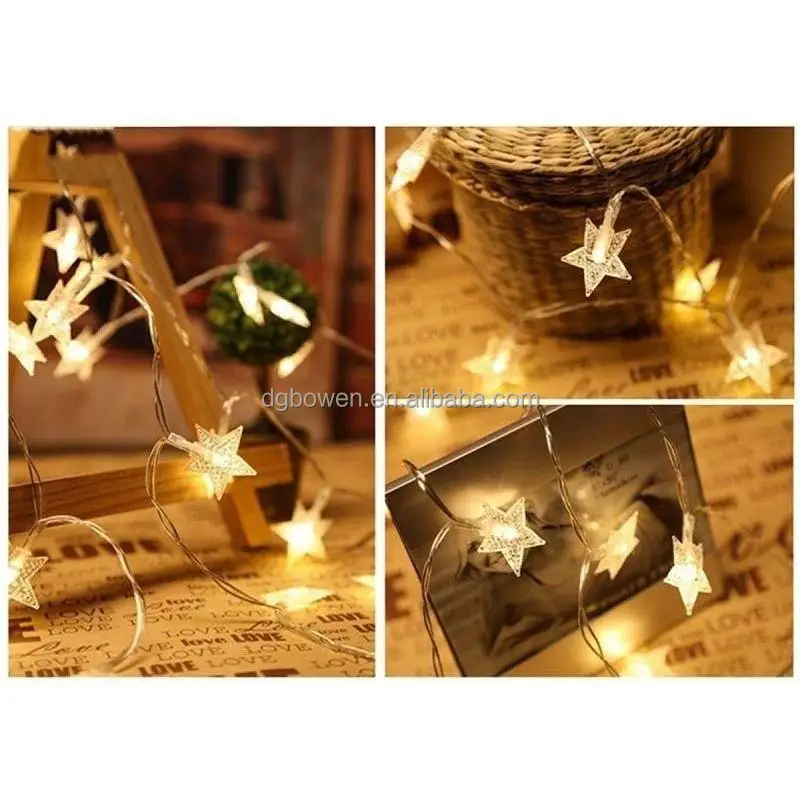 花环照明婚庆家居室内装修3米diy铜线灯led星光灯串 Buy 铜线灯led颗灯串 Led灯串明星铜线字符串 Led颗灯串usb仙女灯