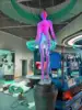 Luminous transparent body sculpture