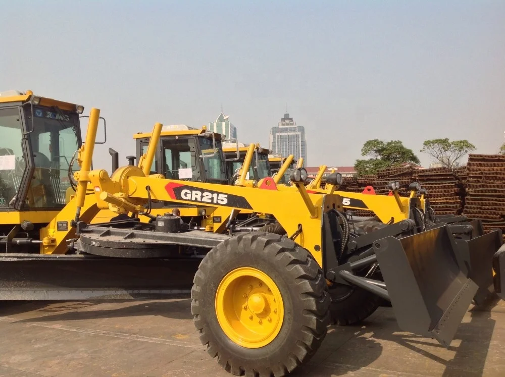 China Road Motor Grader GR100 GR135 GR165 GR180 GR215 with Front Blade for Sale