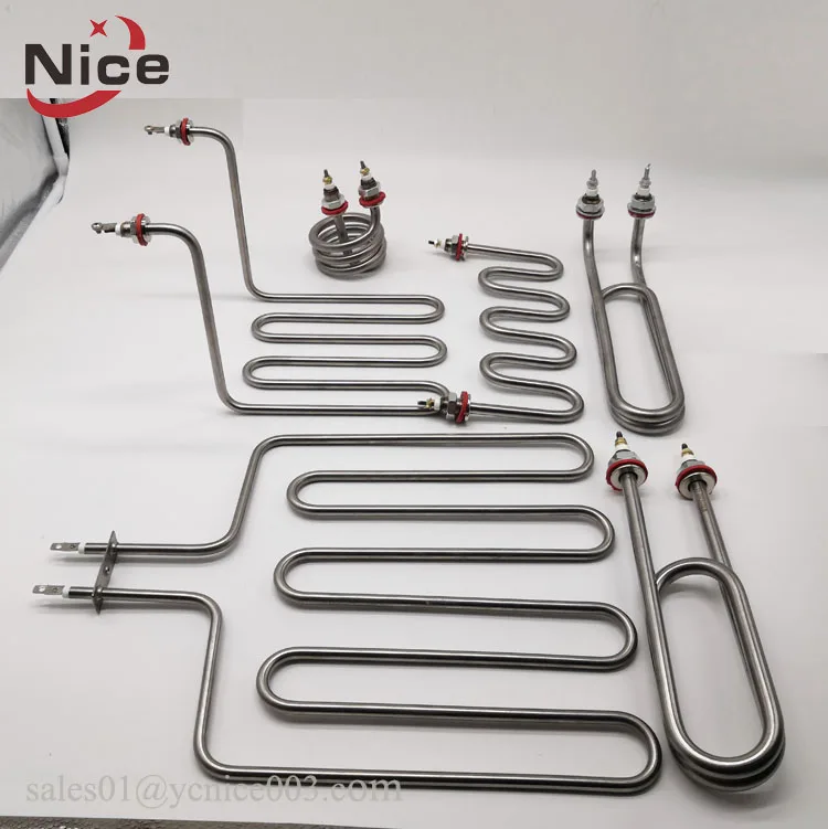 Double-headed Straight Tube Heating Element Tubular Air Heater