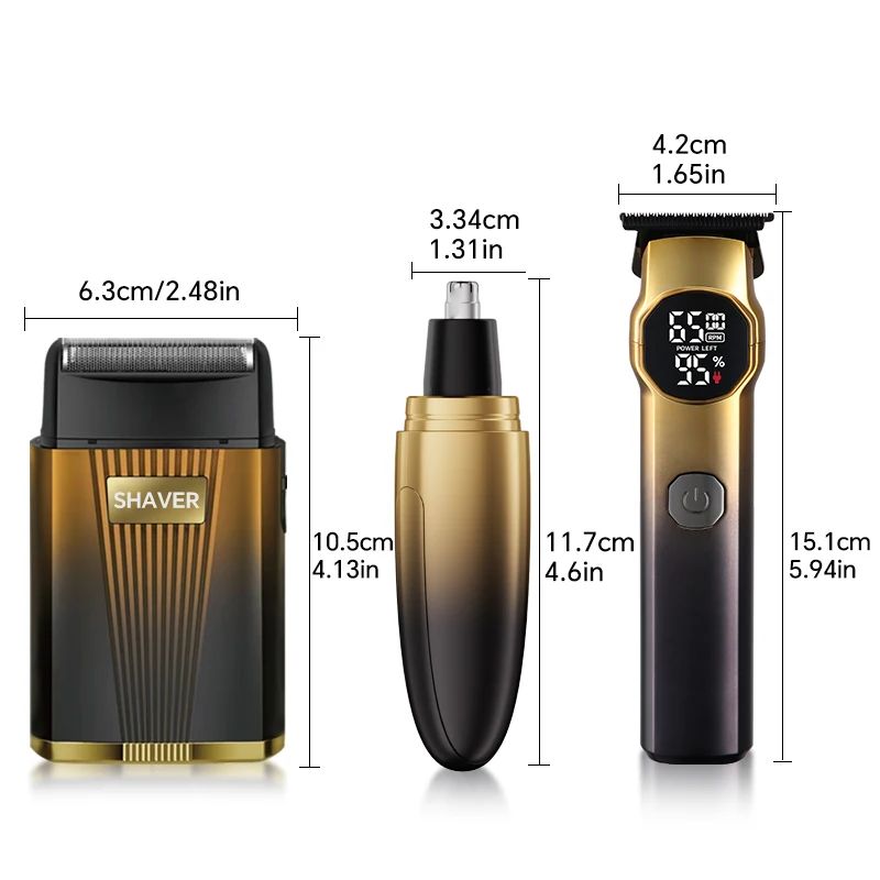 Wholesale Manufacturer's Compact 3-in-1 Electric Shaver Hair Clipper and Shaving Machine for Home RV and Hotel Use supplier
