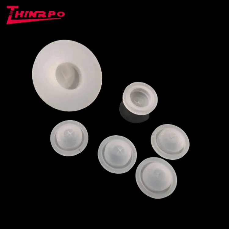 Food grade Control Liquid Flow One Way Control Silicone Dispenser Cross Slit Bottle Cap Valve