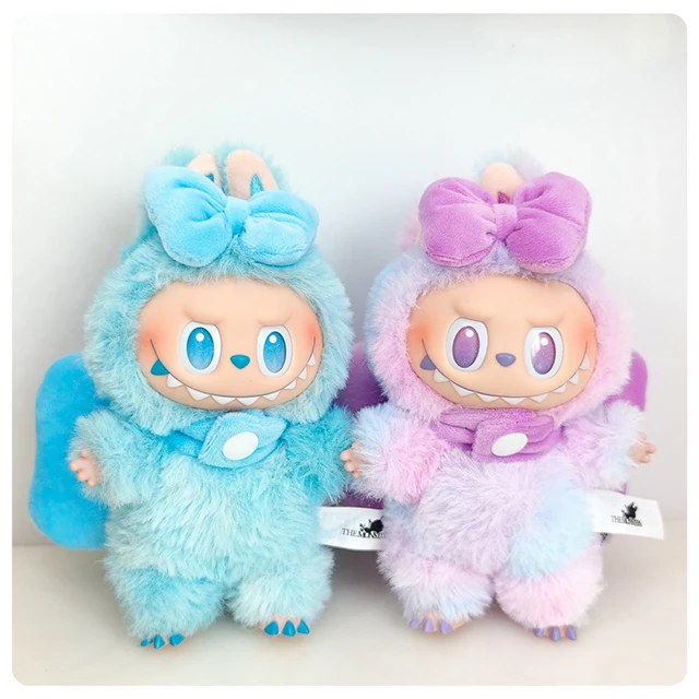 Labubu Macaron Sitting Party Collection Generation 1/2/3 Keychain
