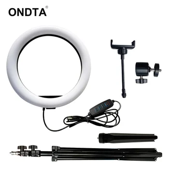 CCT Dimmable Ringlight  3000K-6500K Photography Makeup  10 Inch LED Ring Light detail image