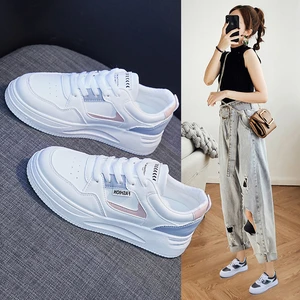 New Spring Women's Sports Shoes for Gym All-Match Casual Platform Sneakers Flats Breathable Fashionable Trends Women's Running