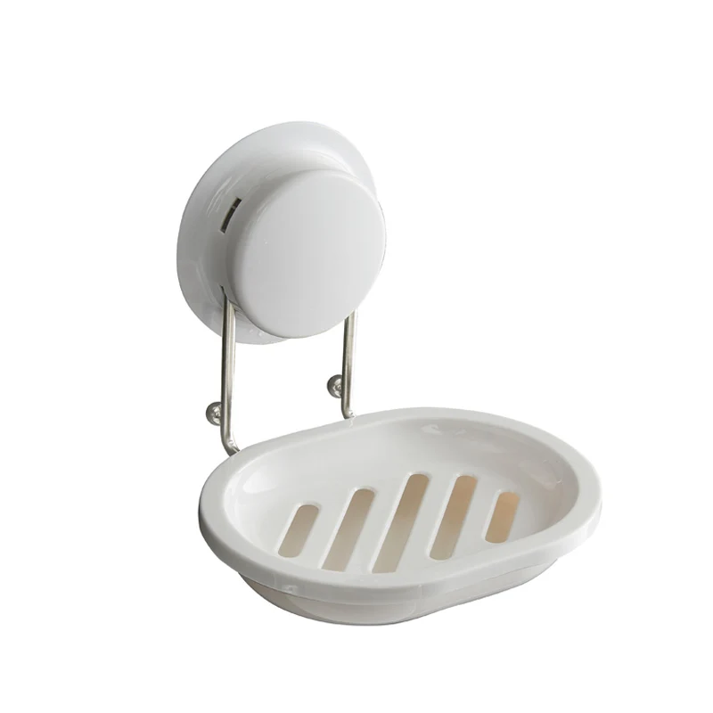 Dynamovolition Fresh And Lovely Frog Double Suction Cup Soap Box Drain Soap Box Bathroom Soap Holder