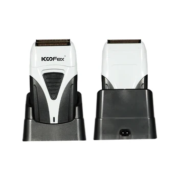 KooFex New Double Blade Shaver Stainless Steel LED Display USB Rechargeable Shaver For Men