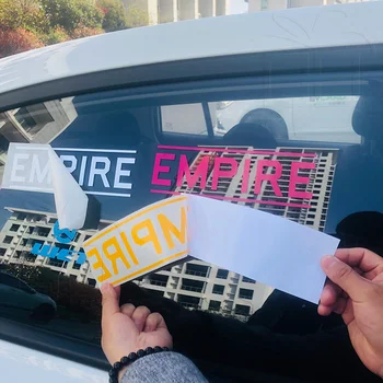 Custom Weatherproof Die Cut Lettering Decals Self Adhesive Transfer ...