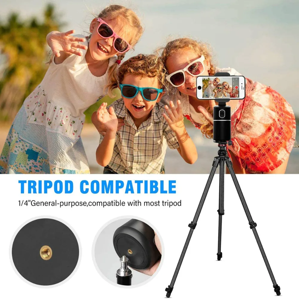 Face Tracking Holder Foldable Automatic Smart Selfie Stick Tripod 360 Rotating Face Object Tracking Support Cell Phone Holder