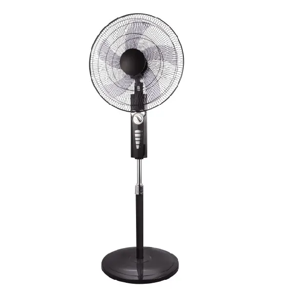 summer products electric stand fan with timer