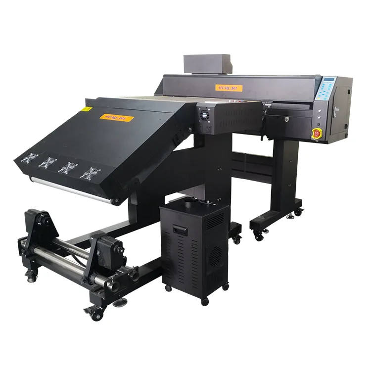 Dtf Printer Latest Technology No Powder System I3200 Heads 60cm Premiium  Full Digital DTF Printer