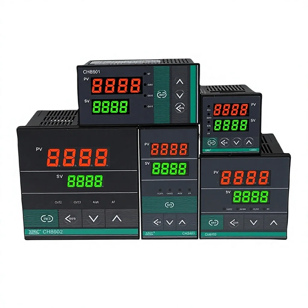 XRKC CHB401-402-702 -902 High Precision Intelligent Temperature Controller Digital Display PID Thermostat Switch 220VAC